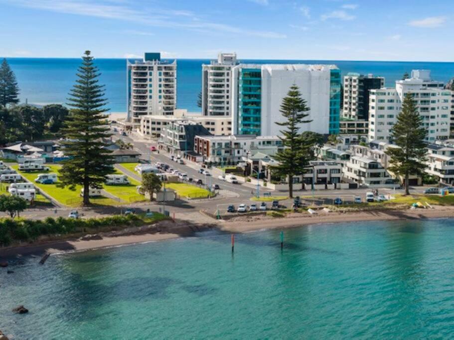 Luxury Beach Escape - 6 Adams Ave Mt Maunganui Mount Maunganui Luaran gambar